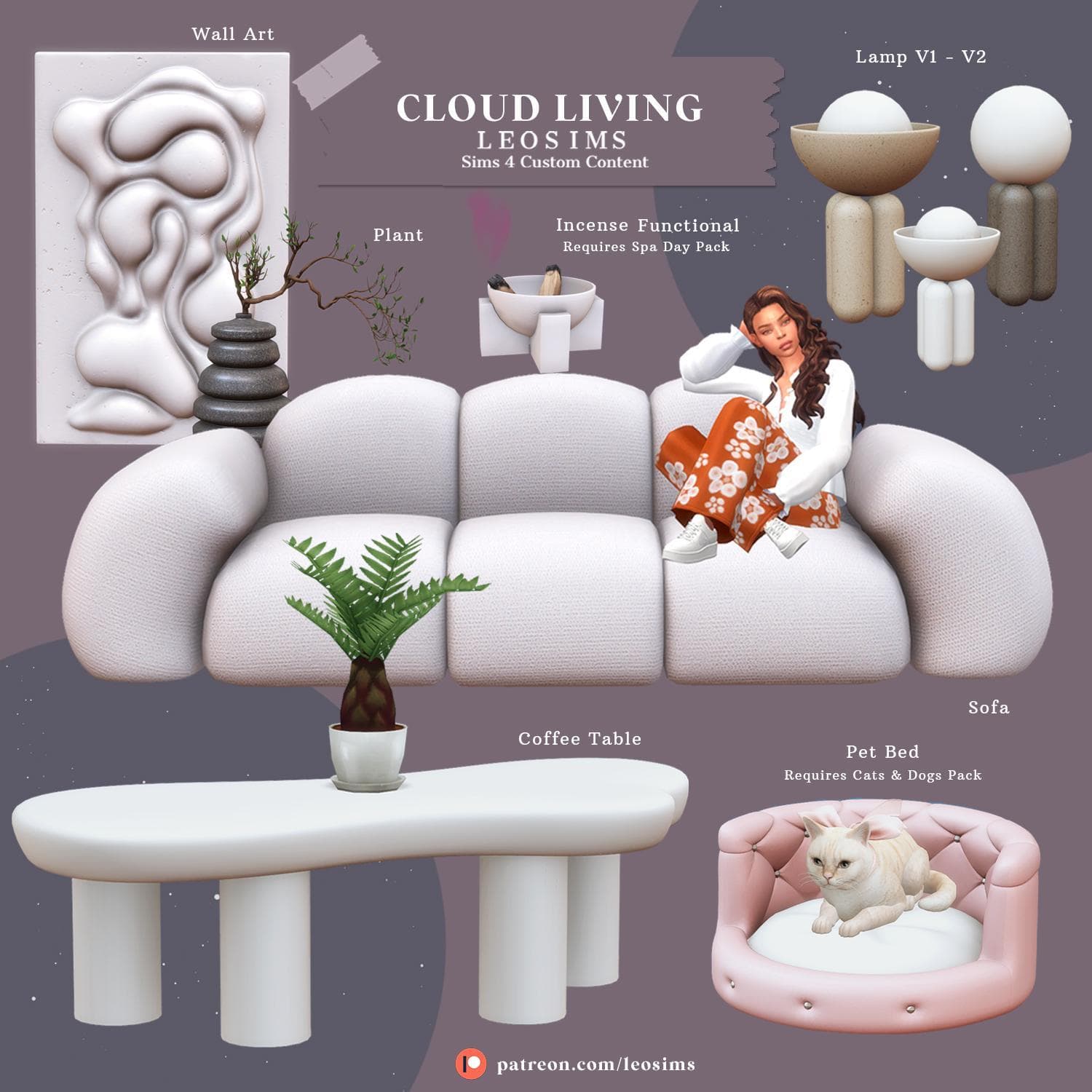 Набор мебели CLOUD LIVING
